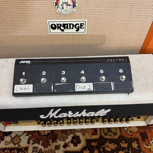 Vintage 2007 Marshall JVM 410H 100w White Valve Amplifier Head