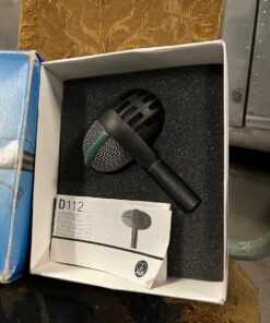 Vintage AKG D112 Dynamic Kick Bass Drum Microphone Ronnie Lane