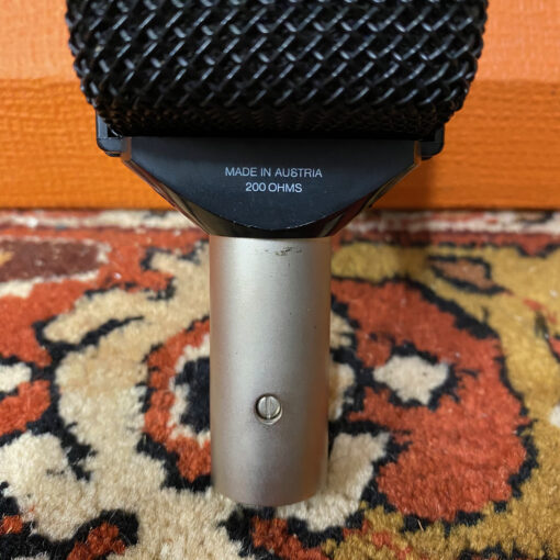 Vintage AKG D12 D12E Austria Drum Dynamic Cardioid Microphone