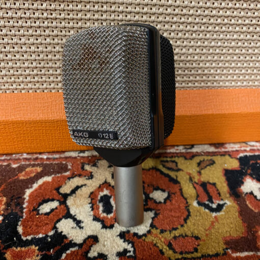 Vintage AKG D12 D12E Austria Drum Dynamic Cardioid Microphone