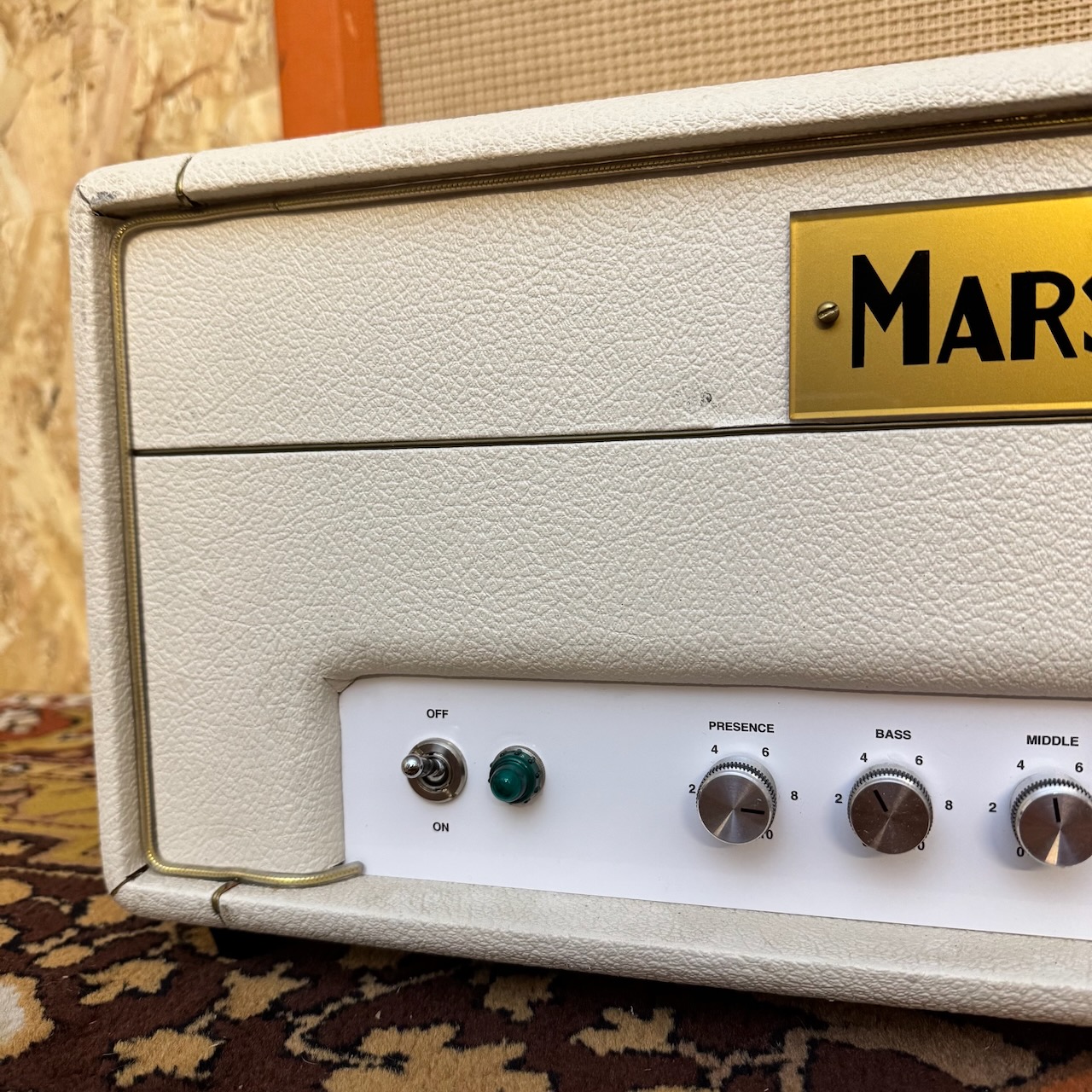 Vintage Handmade Handwired JTM45 JMP White Vintage Parts Amplifier Head Marshall Vintage Handmade Handwired JTM45 JMP White Vintage Parts Amplifier Head Marshall