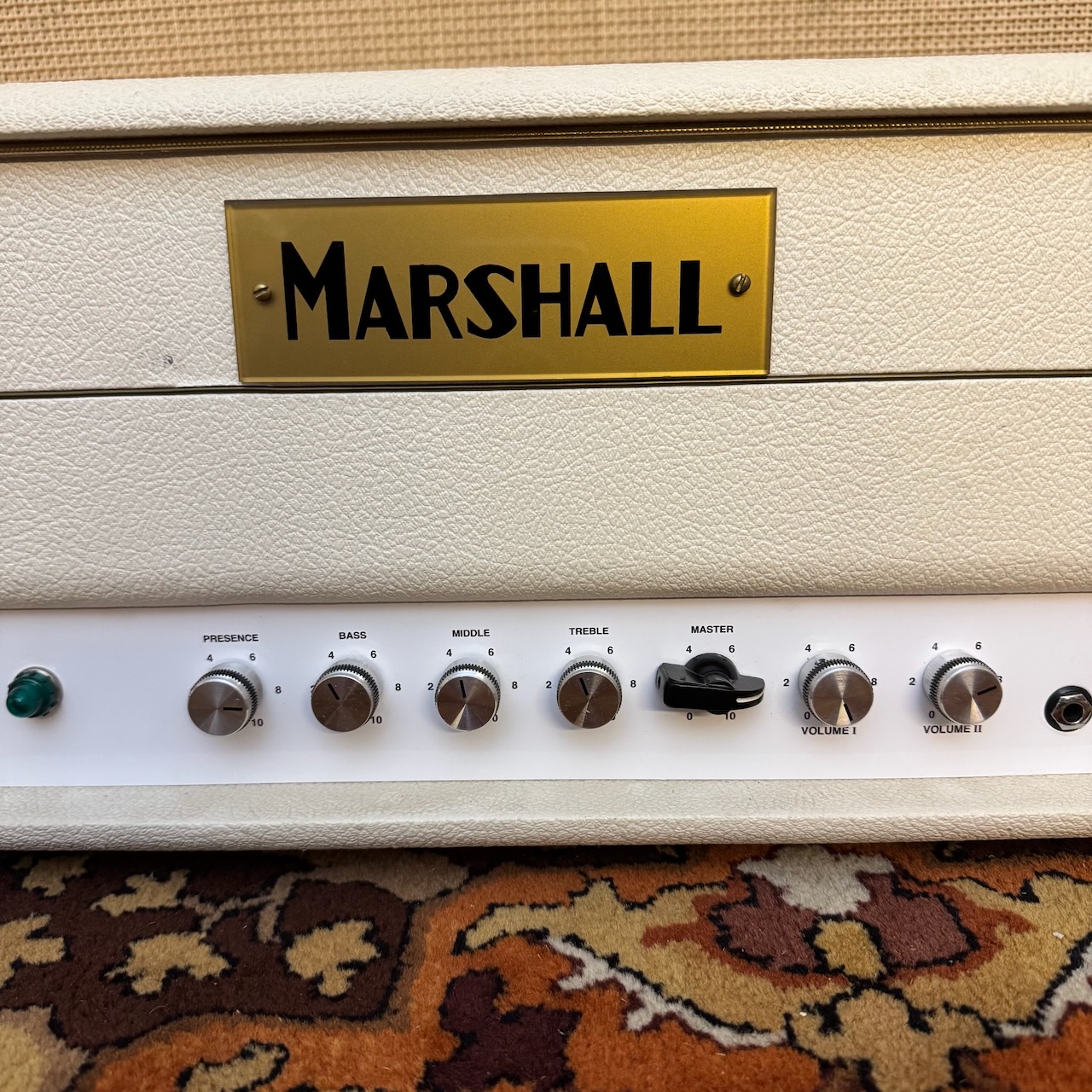 Vintage Handmade Handwired JTM45 JMP White Vintage Parts Amplifier Head Marshall Vintage Handmade Handwired JTM45 JMP White Vintage Parts Amplifier Head Marshall