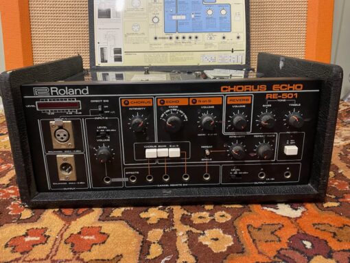 Vintage Roland RE501 Chorus Echo Analogue Tape Delay Unit Japan