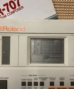 Vintage Roland TR707 Drum Machine Rhythm Composer Synthesizer