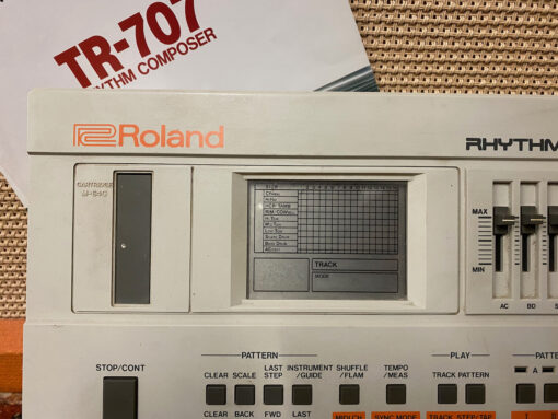 Vintage Roland TR707 Drum Machine Rhythm Composer Synthesizer