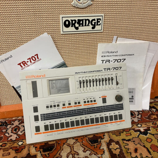Vintage Roland TR707 Drum Machine Rhythm Composer Synthesizer