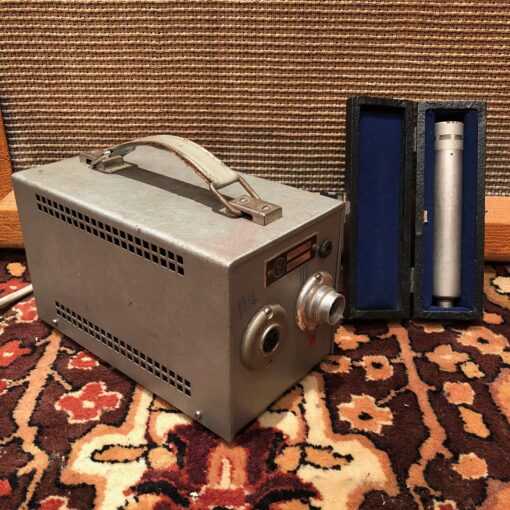 Vintage Schoeps CM640 Valve Cardioid Condenser Microphone CN61 Cables