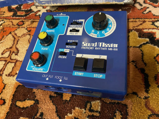 Vintage Sound Master Memory Rhythm SR88 Drum Beat Machine BOXED