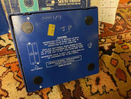 Vintage Sound Master Memory Rhythm SR88 Drum Beat Machine BOXED