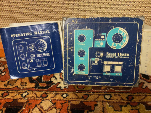 Vintage Sound Master Memory Rhythm SR88 Drum Beat Machine BOXED