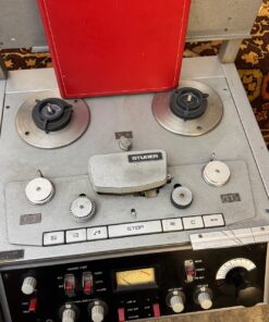 Vintage Studer B62 Master Tape Recorder Reel to Reel Trolley EX BBC SCOTLAND