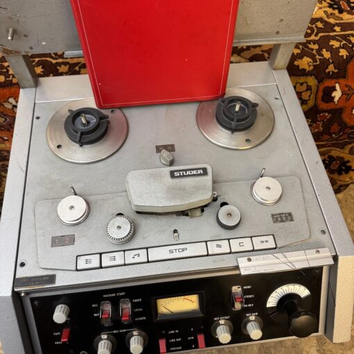 Vintage Studer B62 Master Tape Recorder Reel to Reel Trolley EX BBC SCOTLAND