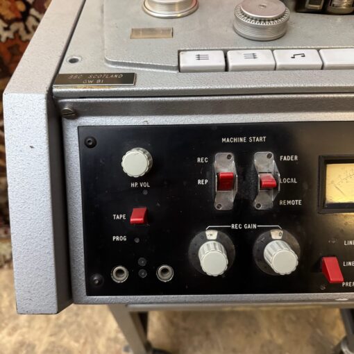 Vintage Studer B62 Master Tape Recorder Reel to Reel Trolley EX BBC SCOTLAND